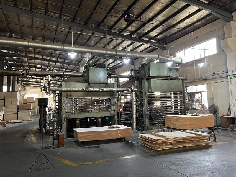 Dongguan Lingfeng Wood Industry Co., Ltd. ligne de production du fabricant