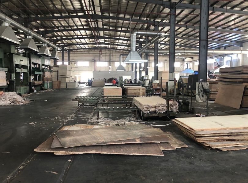 Dongguan Lingfeng Wood Industry Co., Ltd. ligne de production du fabricant