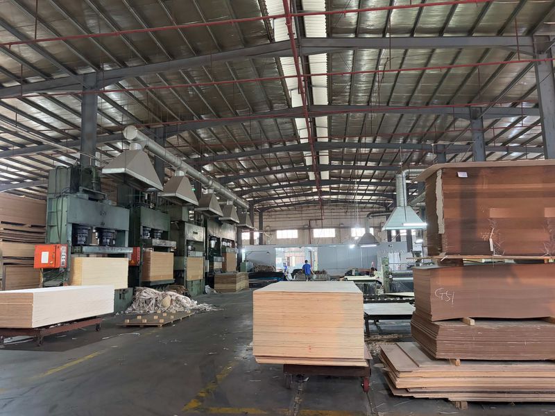 Dongguan Lingfeng Wood Industry Co., Ltd. ligne de production du fabricant