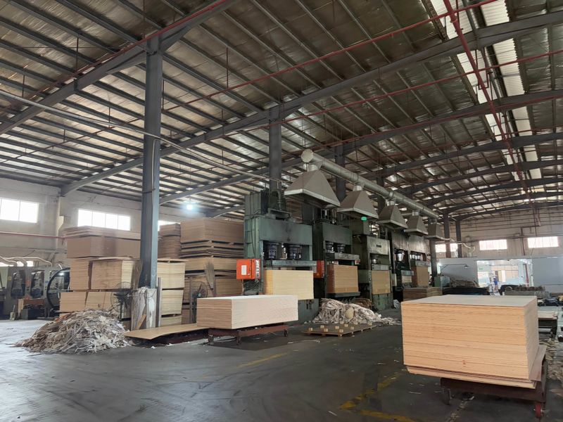Dongguan Lingfeng Wood Industry Co., Ltd. ligne de production du fabricant