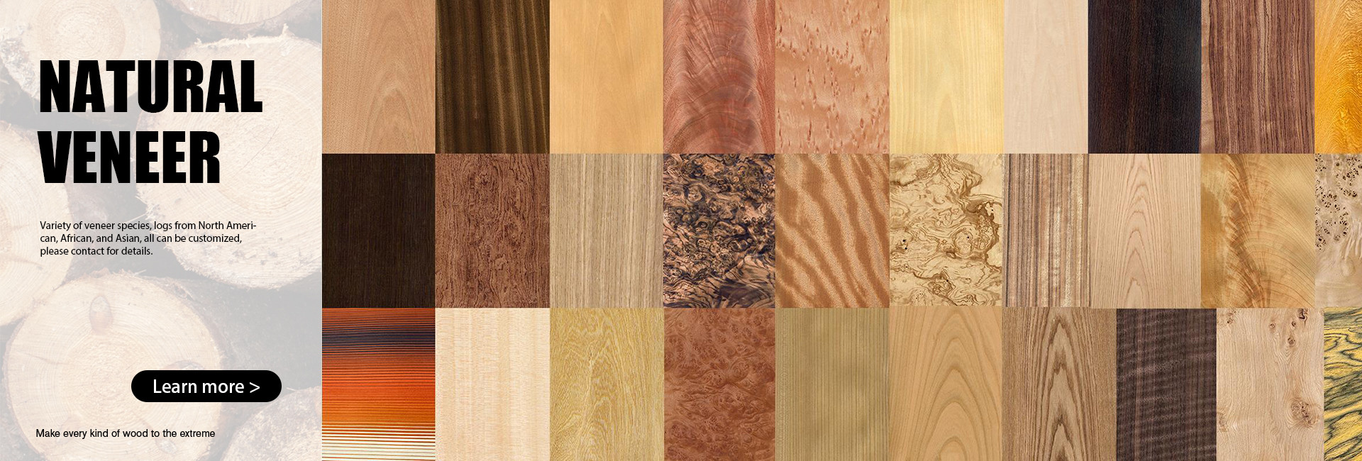 qualité Placage de bois naturel usine