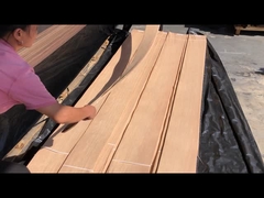 Placage de chêne blanc américain, coupe quartier